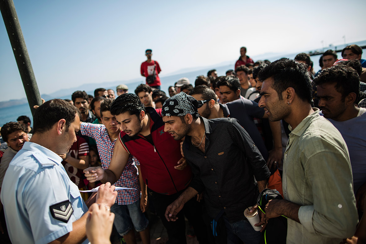 kos greece island refugees migrants