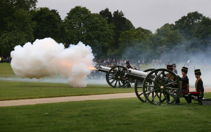 Queen Elizabeth Gun Salute