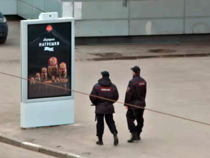 World's first self-hiding advertising billboard