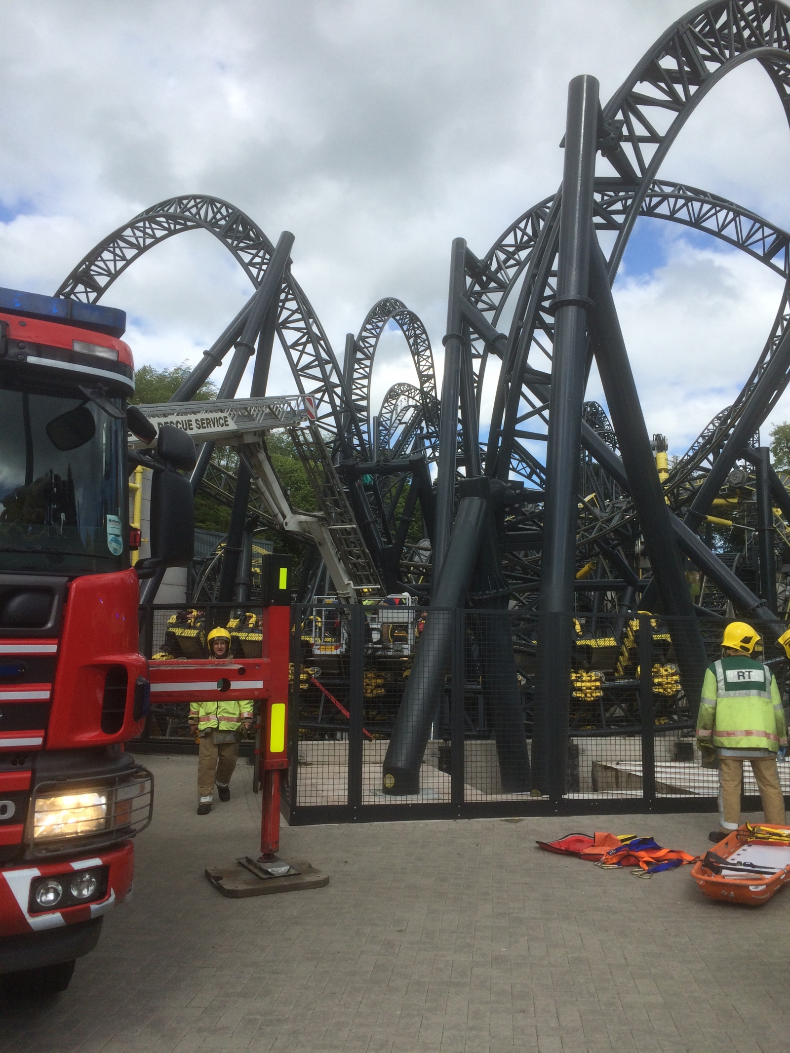 Alton Towers crash 'Blood everywhere' after smash on 14loop The
