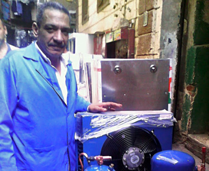 Saber al-Toni, the famous repairman in Egypt