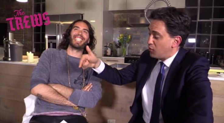 Russell Brand interviewing Ed Miliband