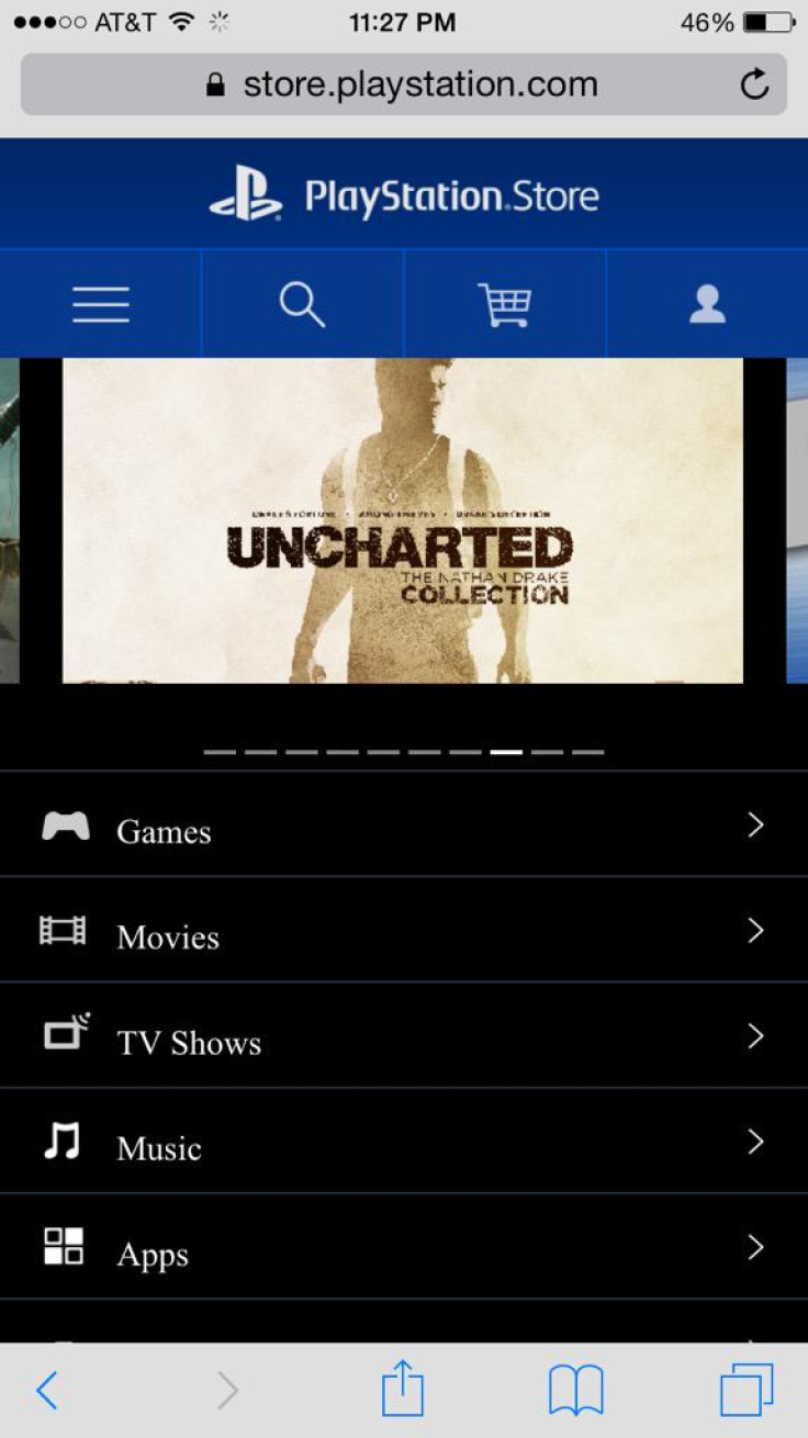 Uncharted Collection Leak PS Store