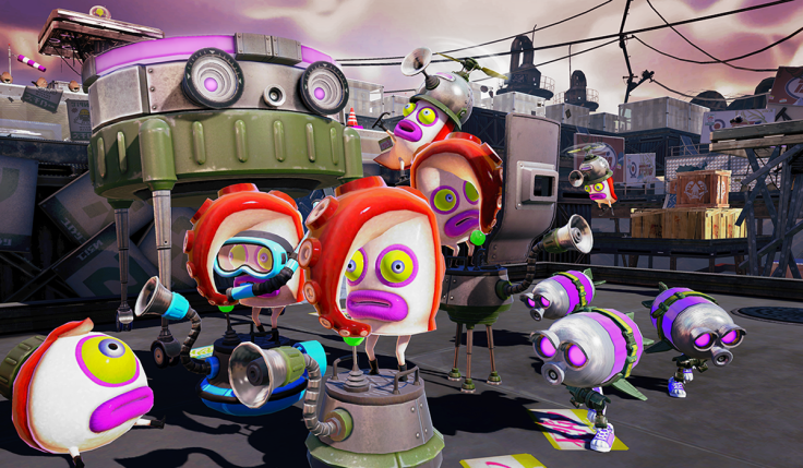 Splatoon single player enemies