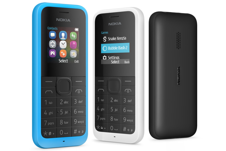 Microsoft Nokia 105 $20 feature phone
