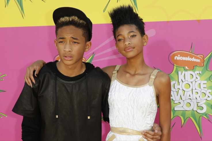 Willow and Jaden Smith