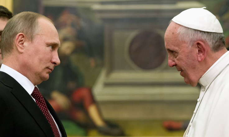 Putin pope Francis