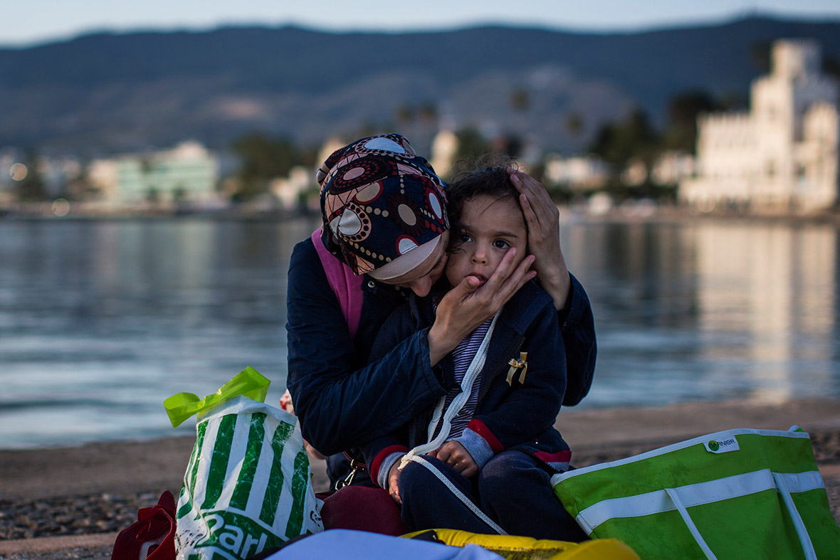 kos greece island refugees migrants