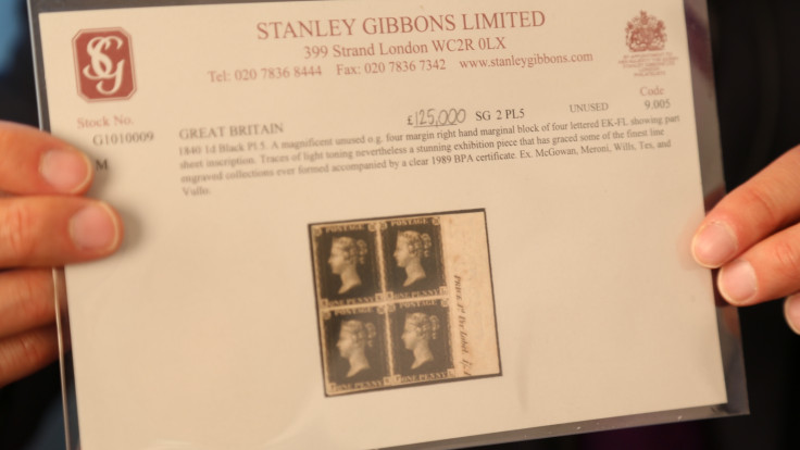 Penny Black stamps
