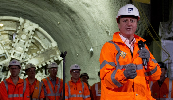 David Cameron thanks Crossrail staff