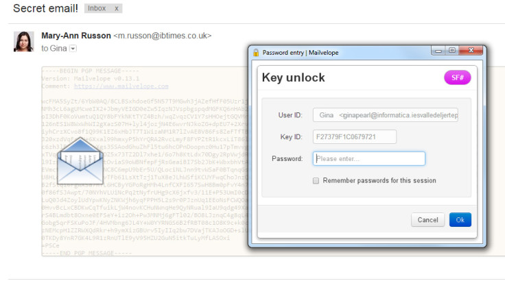 How to decrypt a PGP encrypted email