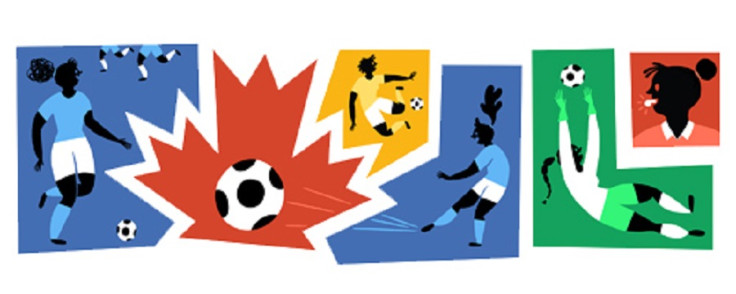 Google Doodle for Women's World Cup