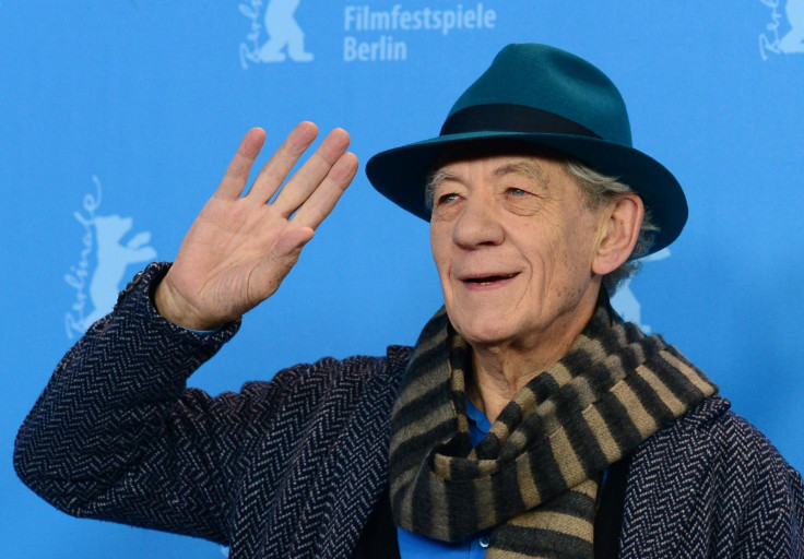 Ian McKellen promoting Mr. Holmes