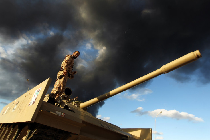 Libyan army soldier