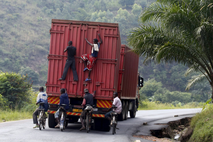 Burundi protesters escape