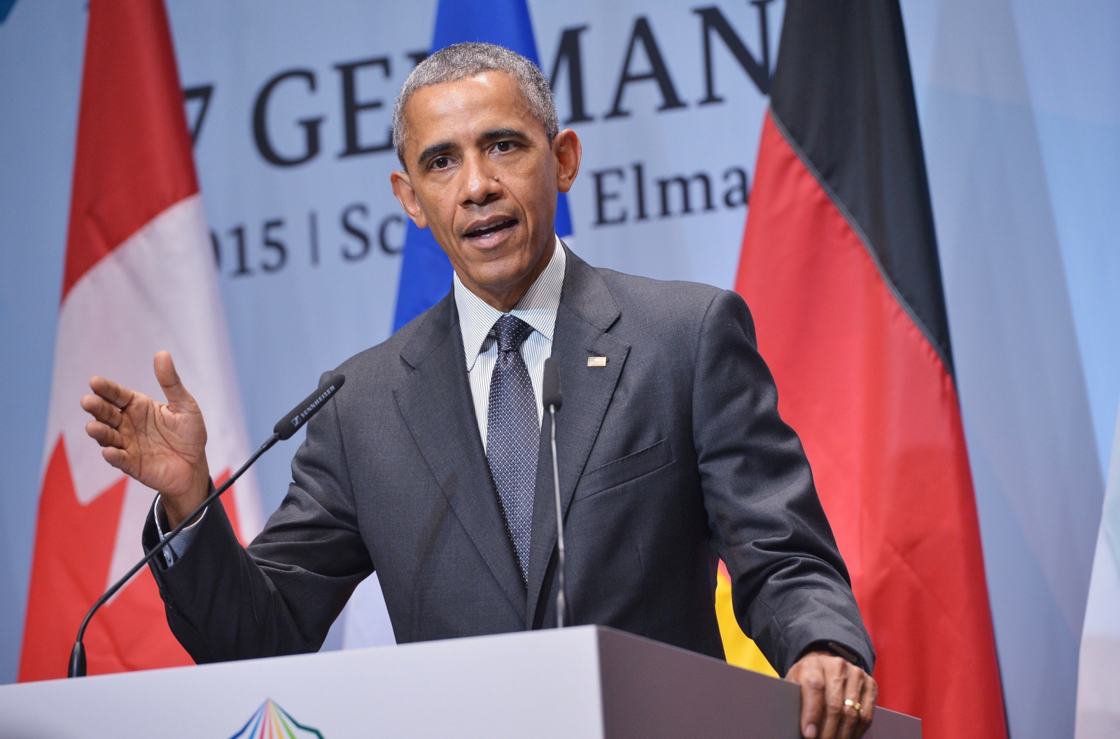 Barack Obama at the 2015 G7 Barack Obama at the 2015 G7