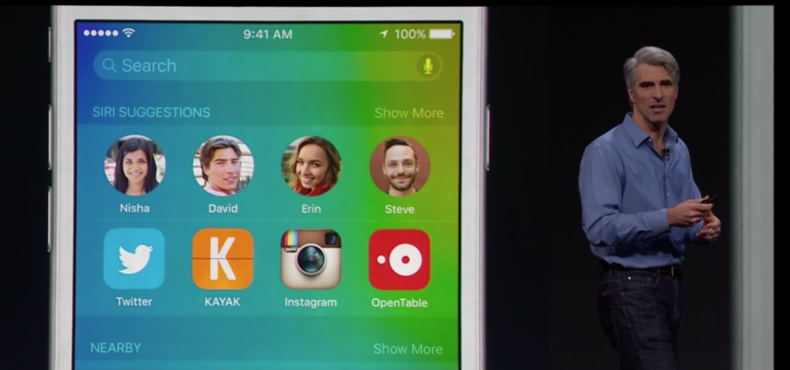 iOS 9 suggestions