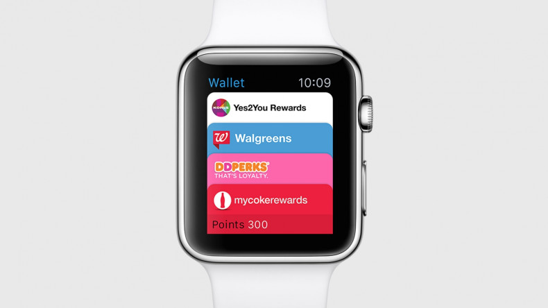 Apple Watch with Wallet app