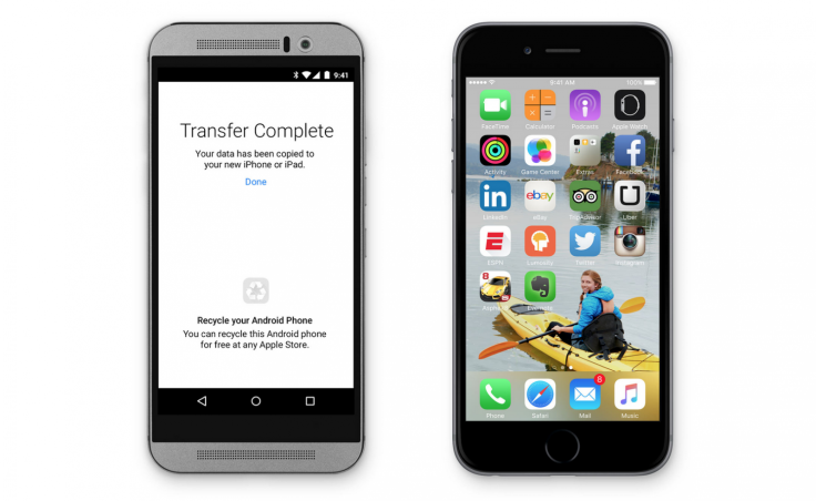 Move to iOs makes Android switching easy