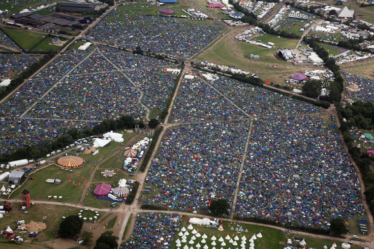 Glastonbury Festival 2015 preparations