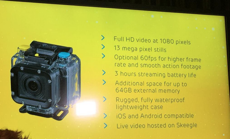 EE Action Camera takes on GoPro