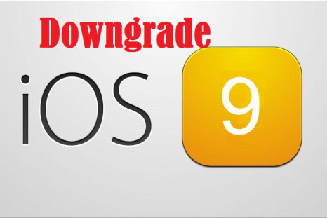 Downgrade iOS 9 Beta