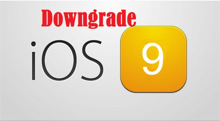 Downgrade iOS 9 Beta