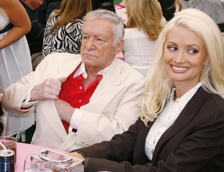 Holly Madison and Hugh Hefner