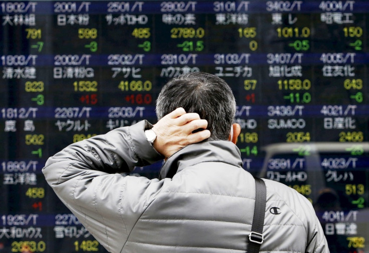 Japanese Investor in Tokyo. Japanese Investor in Tokyo.