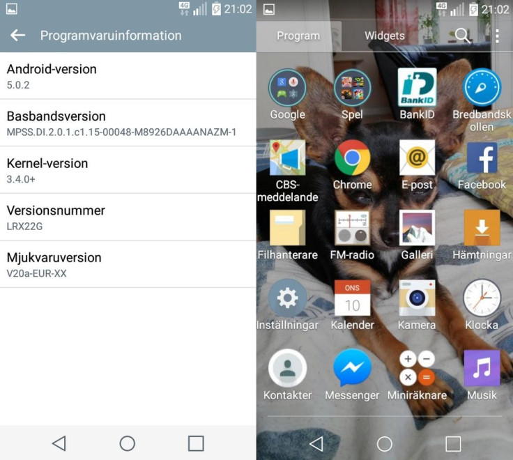 Android 5.0.2 Lollipop Android 5.0.2 Lollipop