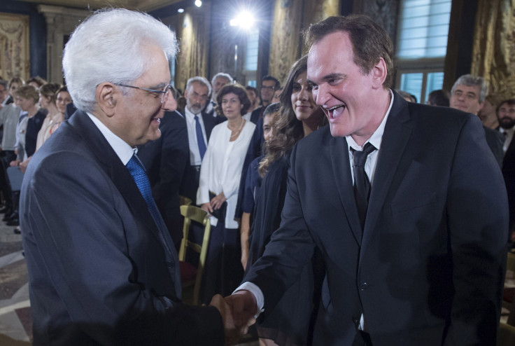 Tarantino Mattarella Rome David Donatello