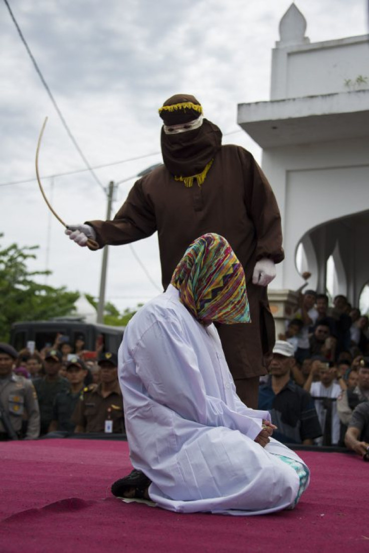 Public caning in Aceh