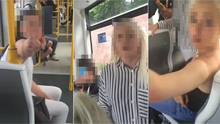 Racist attack on tram
