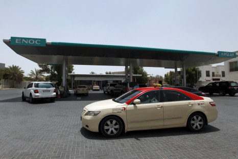 Enoc fuel station in Dubai