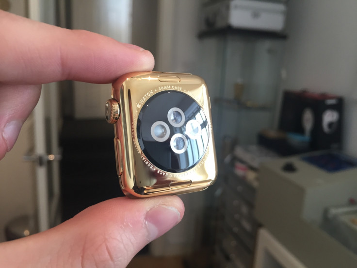 Gold Apple Watch from Gold Genie