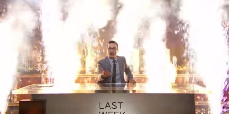 John Oliver fire