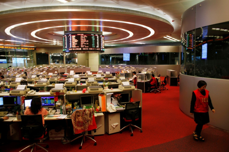 Hong Kong Stock Exchange Trading Floor