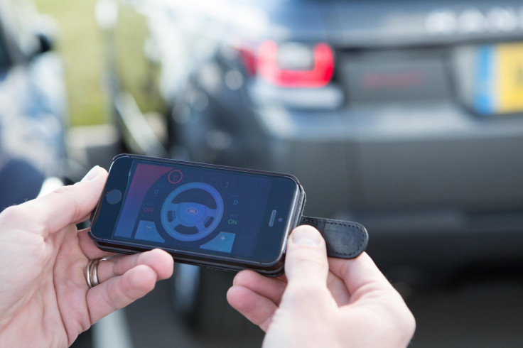 Land Rover autonomous iPhone app