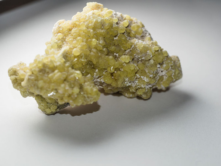 sulpher crystals