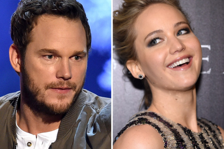 Jennifer Lawrence and Chris Pratt