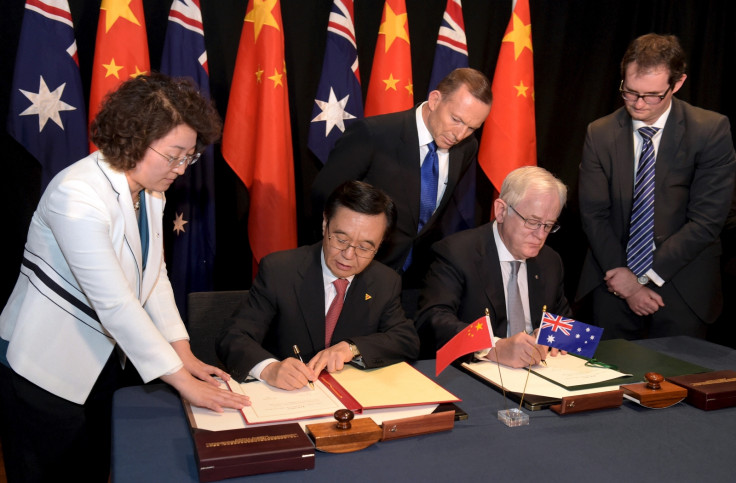 China-Australia free trade agreement