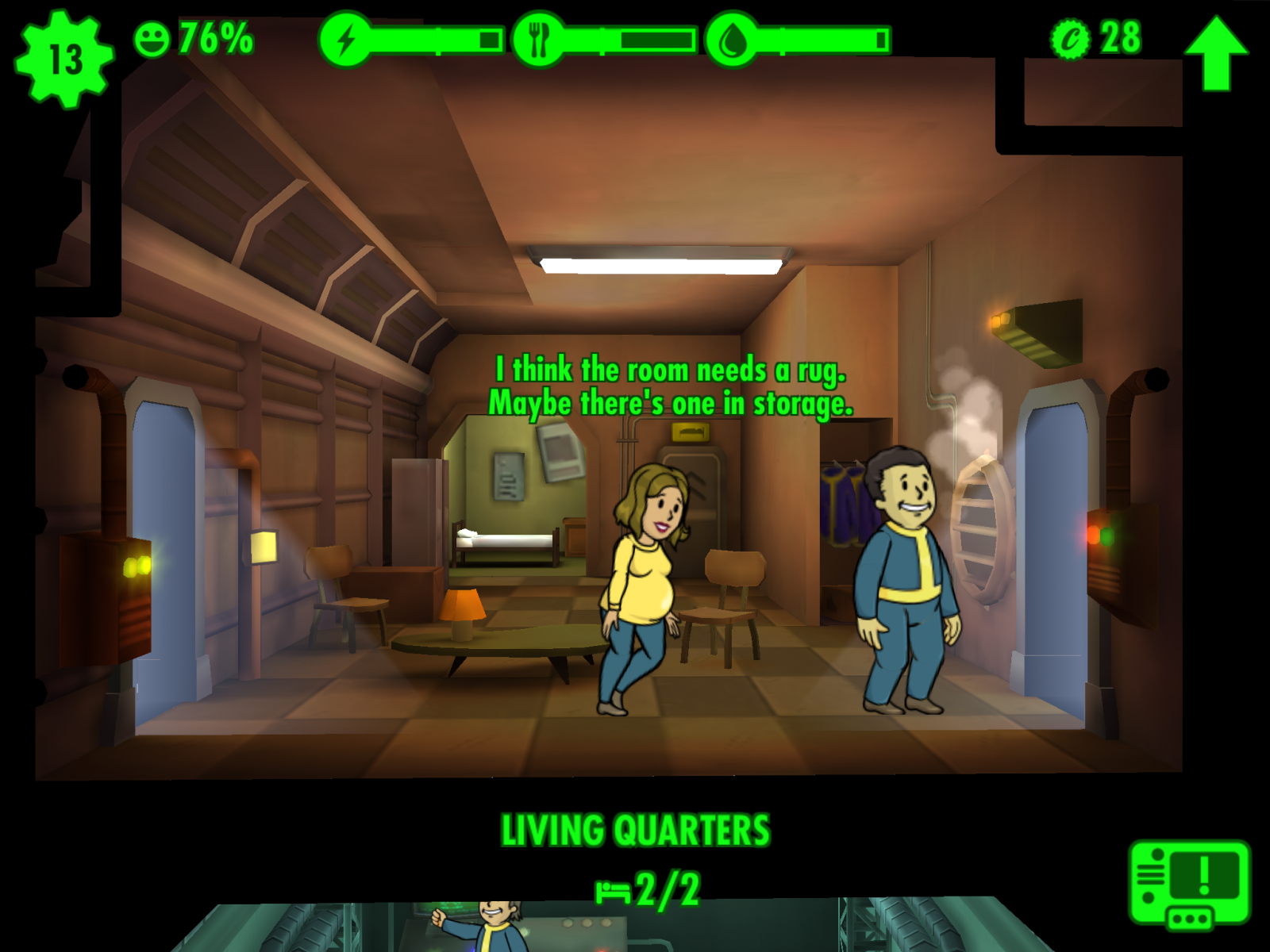 developing a mobile game like fallout shelter