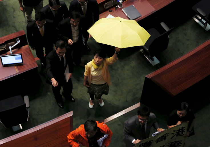 Hong Kong lawmakers reject electoral reform bill