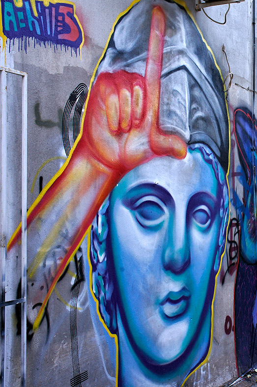 Greece graffiti