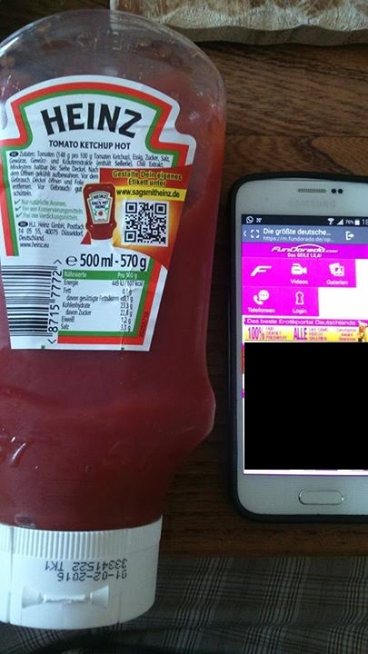 ketchup QR code porn site