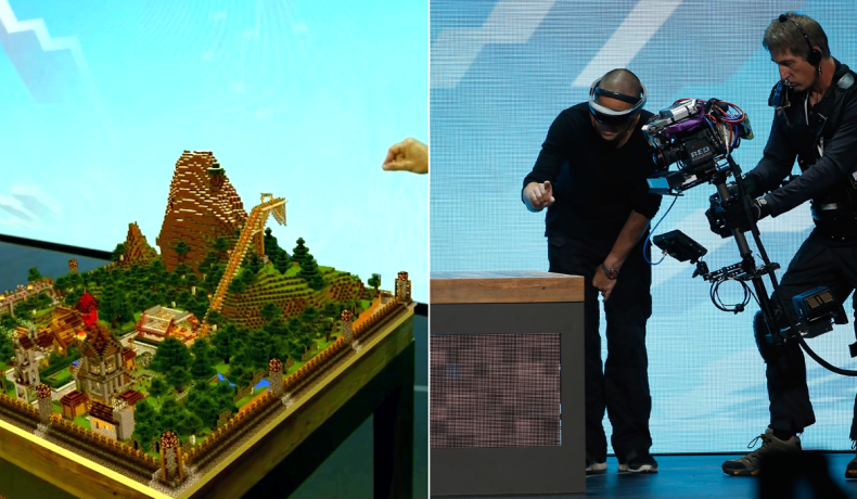 HoloLens Minecraft
