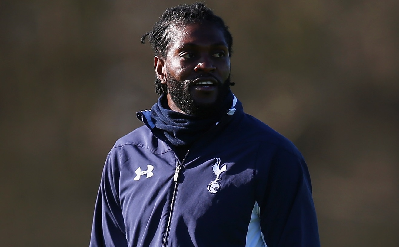 Emmanuel Adebayor confirms intention to remain at Tottenham Hotspur