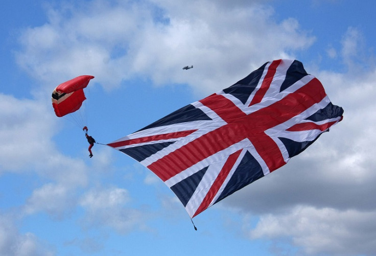 Red Devil Parachute Regiment Union Jack