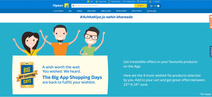 Flipkart BigAppShoppingDays