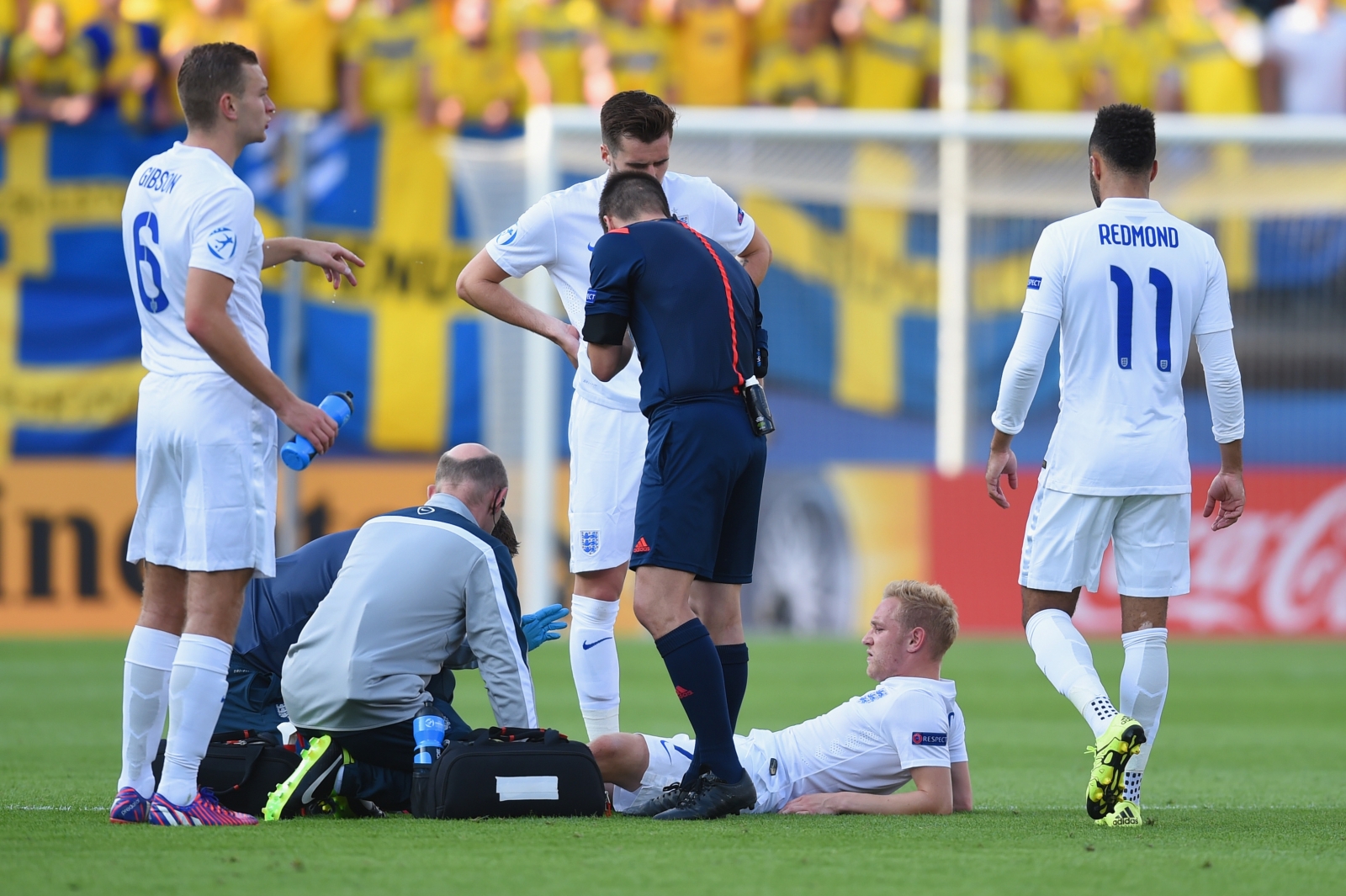 Tottenham Starlet Alex Pritchard Leaves On Crutches As England Under ...